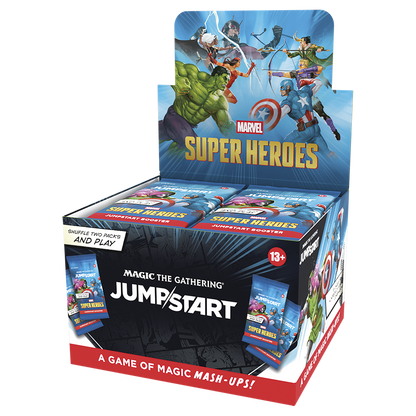 Magic: The Gathering - Universes Beyond - Marvel Super Heroes - Jumpstart Booster Box (24x Packs)