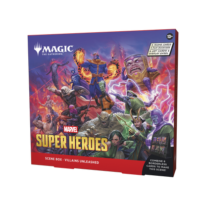 Magic: The Gathering - Universes Beyond - Marvel Super Heroes - Scene Box - Villains Unleashed