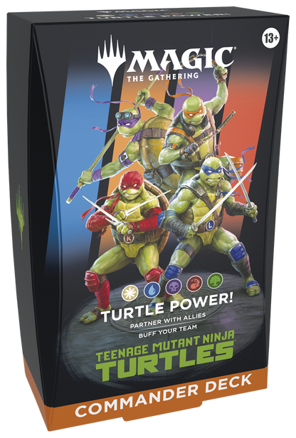 Magic: The Gathering - Universes Beyond - Teenage Mutant Ninja Turtles - Commander Deck (Turtle Power!)