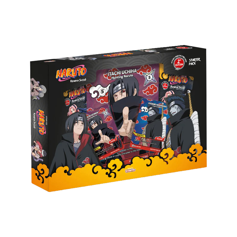 Naruto Mythos TCG - Set 01 - Konoha Shido - Starter Pack - Itachi &amp; Kisame