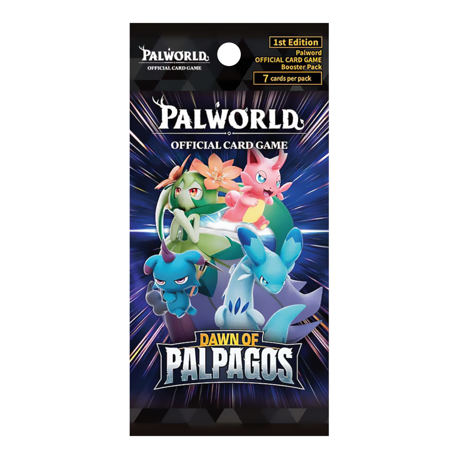 Palworld Official Card Game - Dawn of Palpagos - Display Case (12x Booster Boxes)