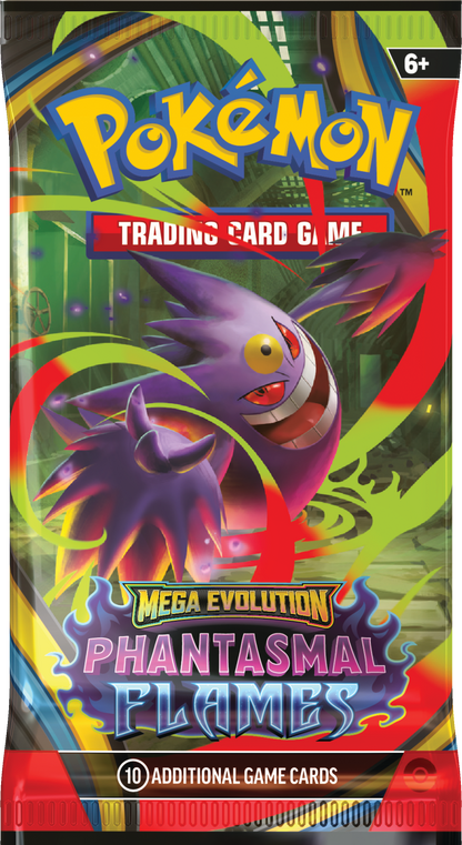 Pokemon TCG - Mega Evolutions - Phantasmal Flames - Booster Pack