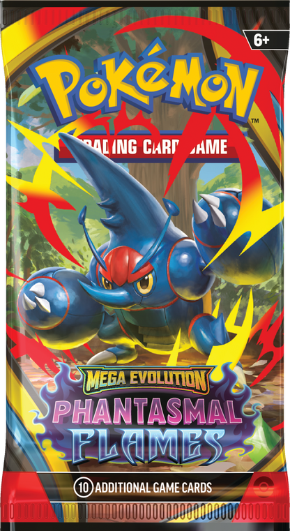 Pokemon TCG - Mega Evolutions - Phantasmal Flames - Booster Pack