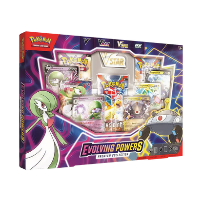 Pokemon TCG - Evolving Powers Collection Box &amp; Mega Evolution ETB (Gardevoir) - Bundle