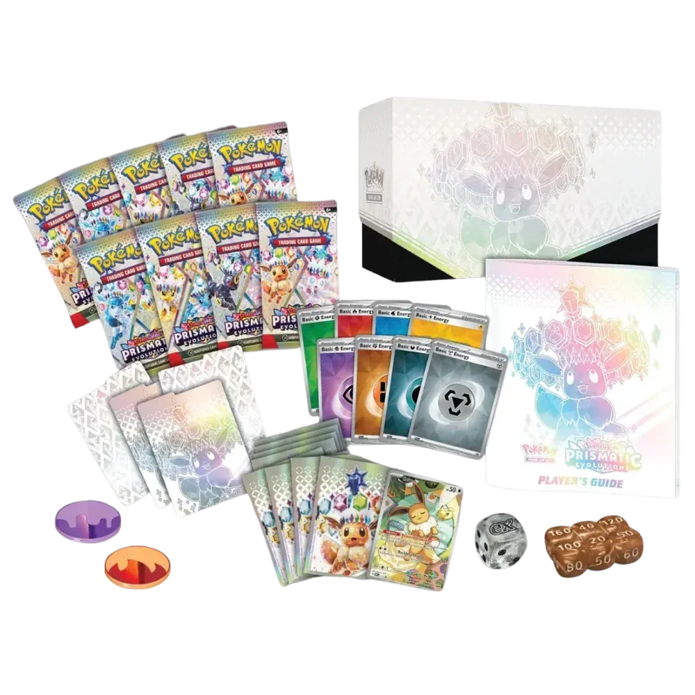 Pokemon TCG - Scarlet &amp; Violet - Prismatic Evolutions - Elite Trainer Box