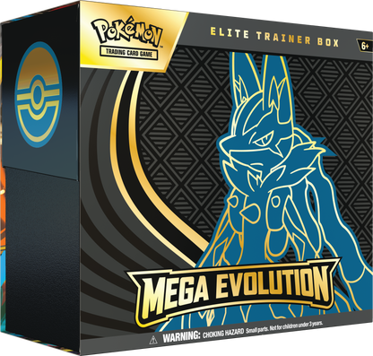 Pokemon TCG - Evolving Powers Collection Box &amp; Mega Evolution ETB (Lucario) - Bundle