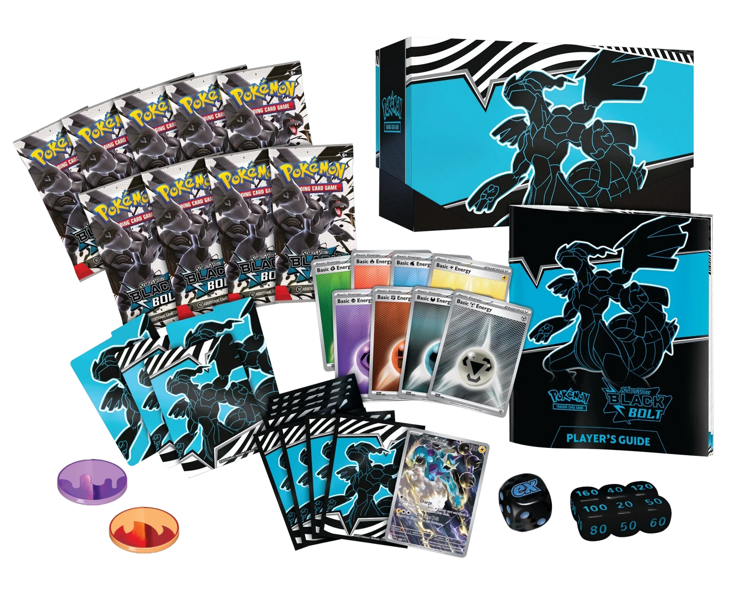 Pokemon TCG - Scarlet &amp; Violet - Black Bolt - Elite Trainer Box