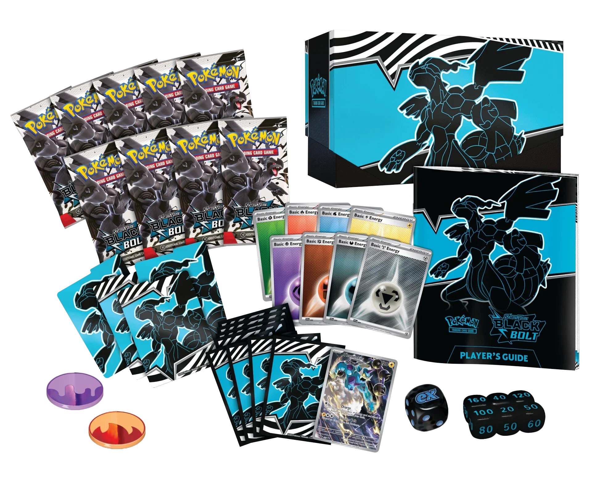 Pokemon TCG - Scarlet &amp; Violet - Black Bolt - Elite Trainer Box