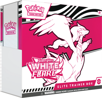 Pokemon TCG - Scarlet &amp; Violet - White Flare - Elite Trainer Box