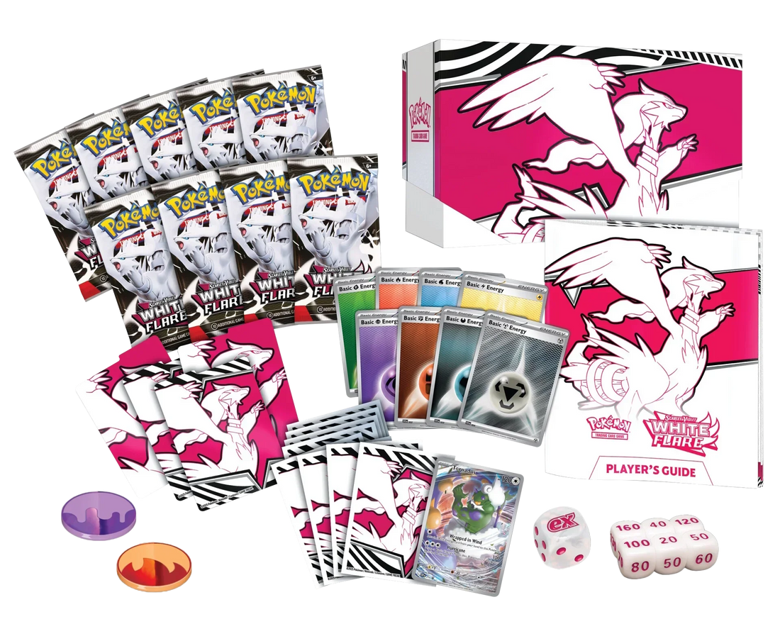 Pokemon TCG - Scarlet &amp; Violet - White Flare - Elite Trainer Box