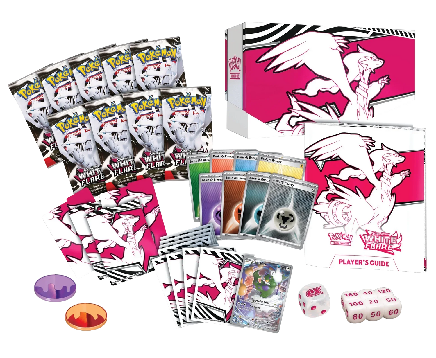 Pokemon TCG - Scarlet &amp; Violet - White Flare - Elite Trainer Box