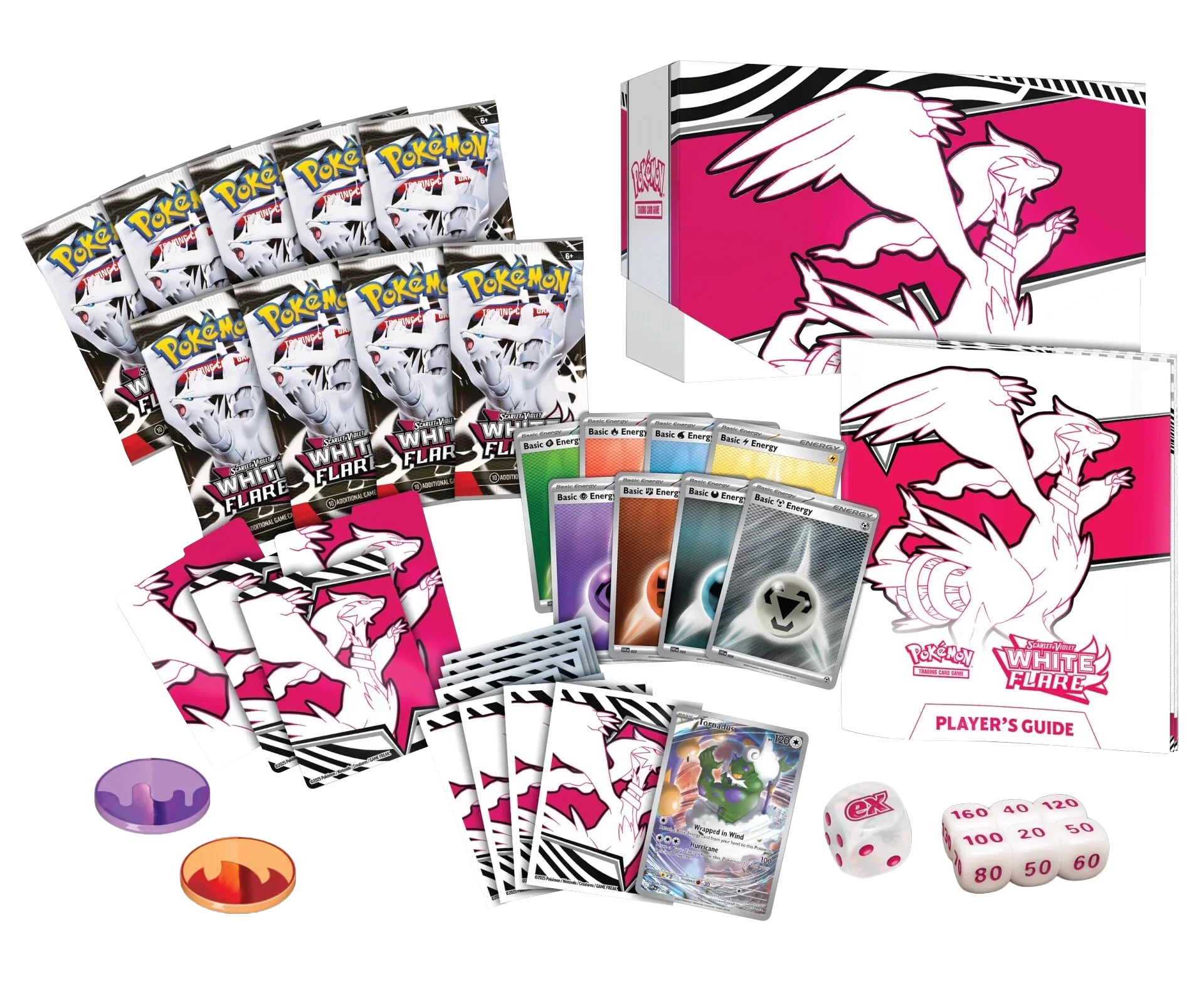 Pokemon TCG - Scarlet &amp; Violet - White Flare - Elite Trainer Box