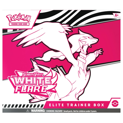 Pokemon TCG - Scarlet &amp; Violet - White Flare - Elite Trainer Box