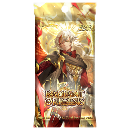 Grand Archive TCG - Capstone Set 01 - Radiant Origins - Display Case (6x Booster Boxes) (1st Edition)