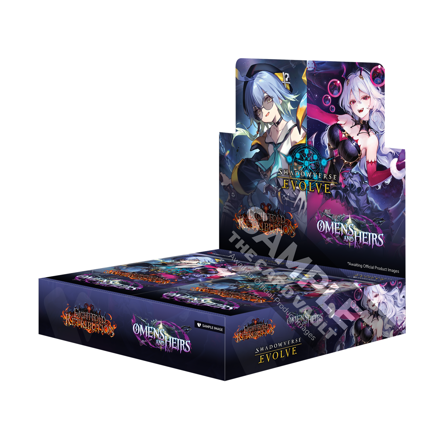 Shadowverse: Evolve - Combined Set 03 - Eightfold Retribution &amp; Omens and Heirs - Booster Box (12x Packs)