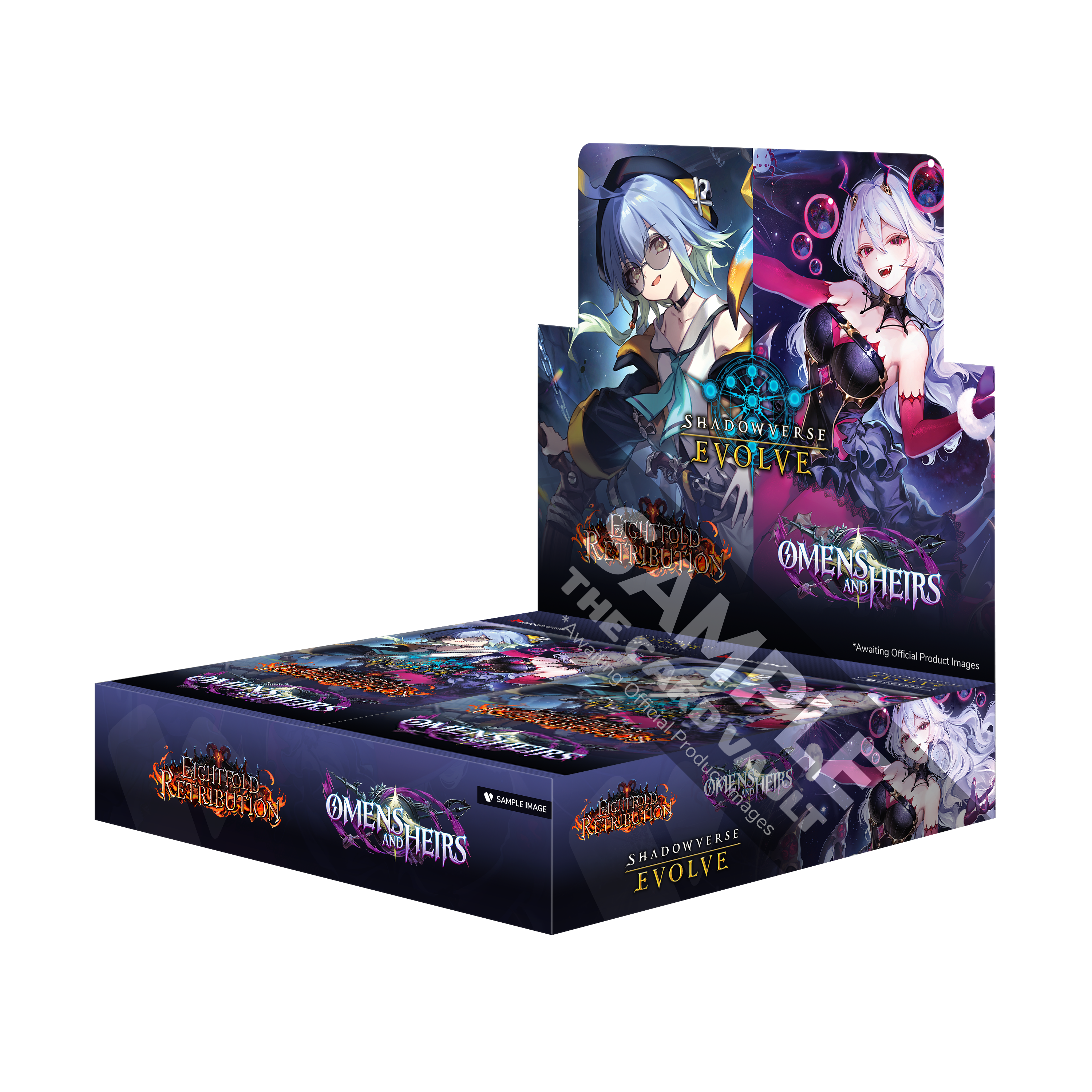 Shadowverse: Evolve - Combined Set 03 - Eightfold Retribution &amp; Omens and Heirs - Booster Box (12x Packs)