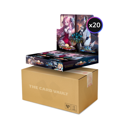 Shadowverse: Evolve - Combined Set 02 - Banquet of Dreams &amp; Trial of the Omens - Display Case (20x Booster Boxes)