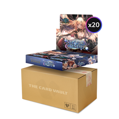 Shadowverse: Evolve - Set 16 - New World Genesis - Display Case (20x Booster Boxes)