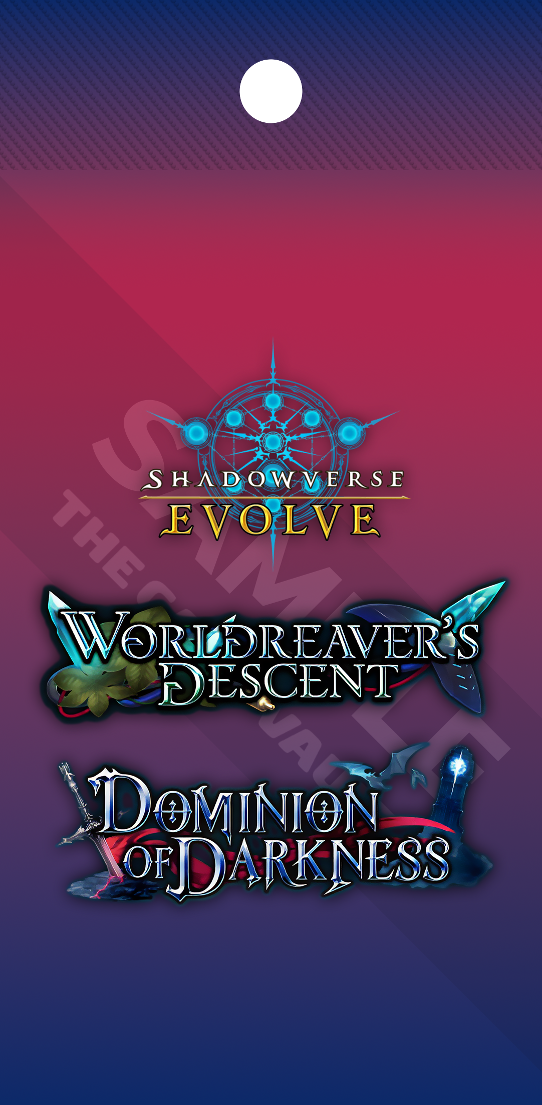 Shadowverse: Evolve - Combined Set 01 - Worldreavers Descent &amp; Dominion of Darkness - Booster Pack