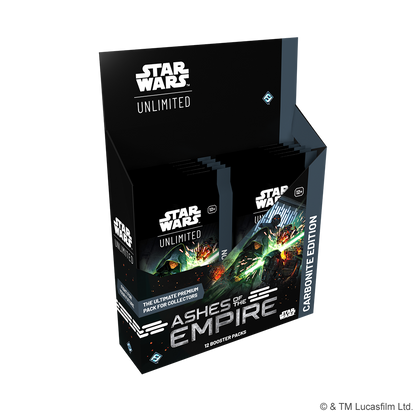 Star Wars: Unlimited - Ashes of the Empire - Carbonite Booster Box (12x Packs)