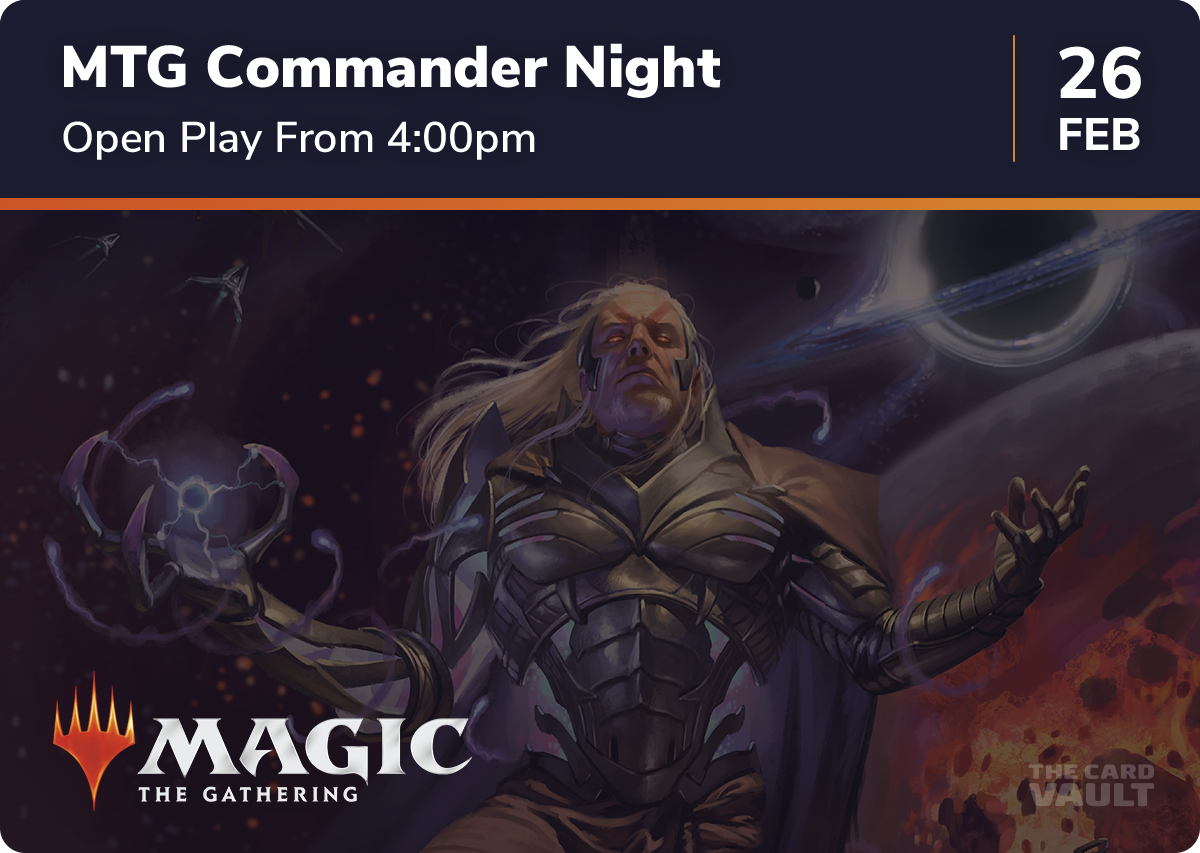 MTG Commander Night - 26/02/2026