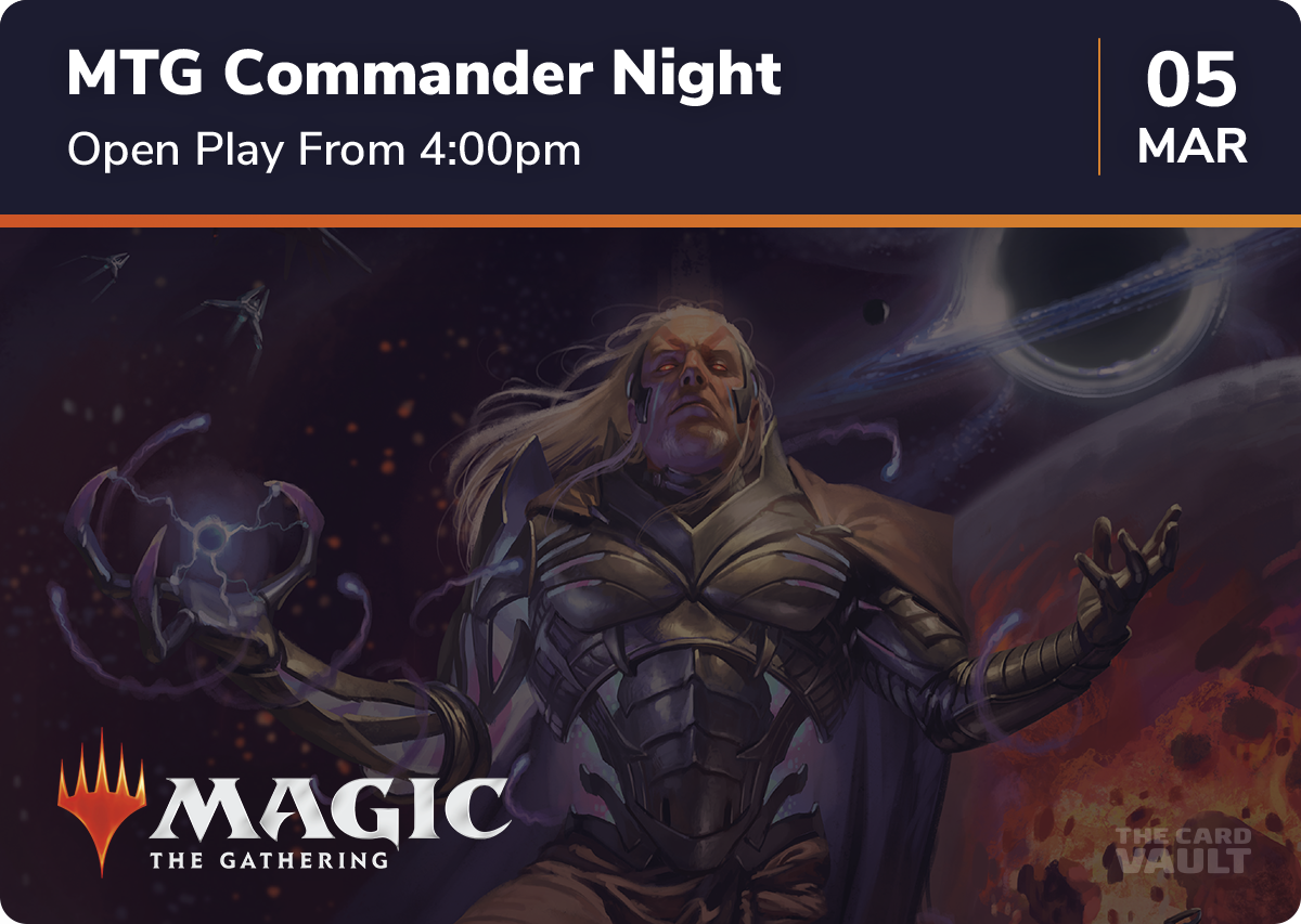 MTG Commander Night - 05/03/2026