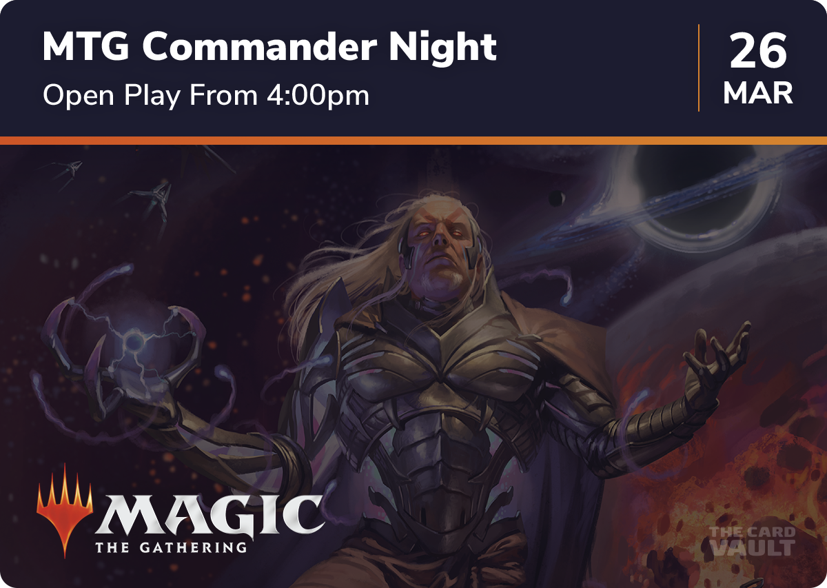 MTG Commander Night - 26/03/2026