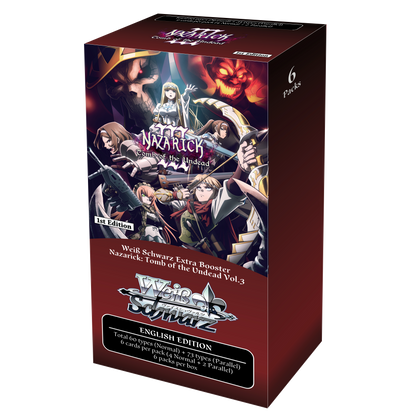 Weiss Schwarz - Nazarick: Tomb of the Undead Vol.3 - Display Case (30x Extra Booster Boxes)