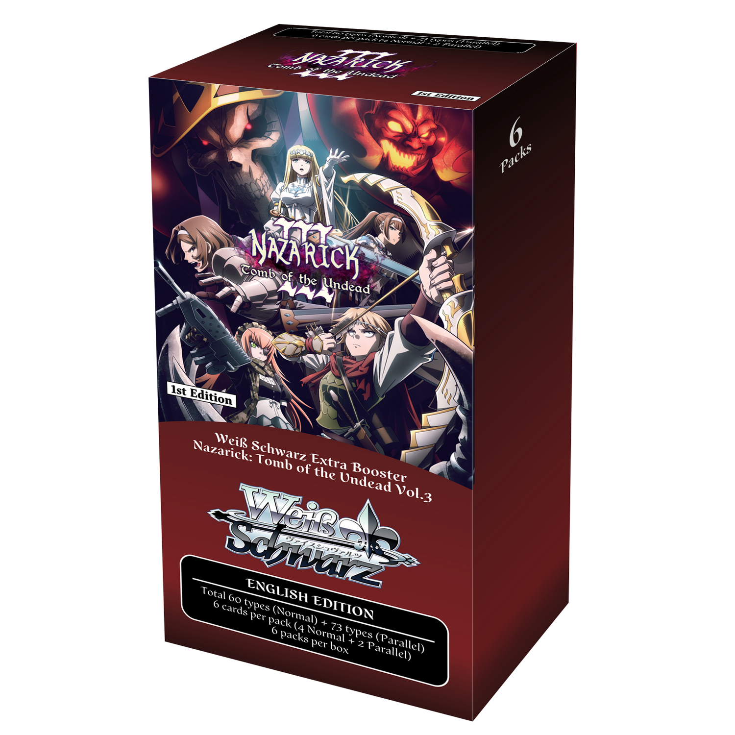 Weiss Schwarz - Nazarick: Tomb of the Undead Vol.3 - Extra Booster Box (6x Packs)