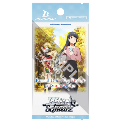 Weiss Schwarz - Rascal Does Not Dream of Santa Claus - Booster Pack