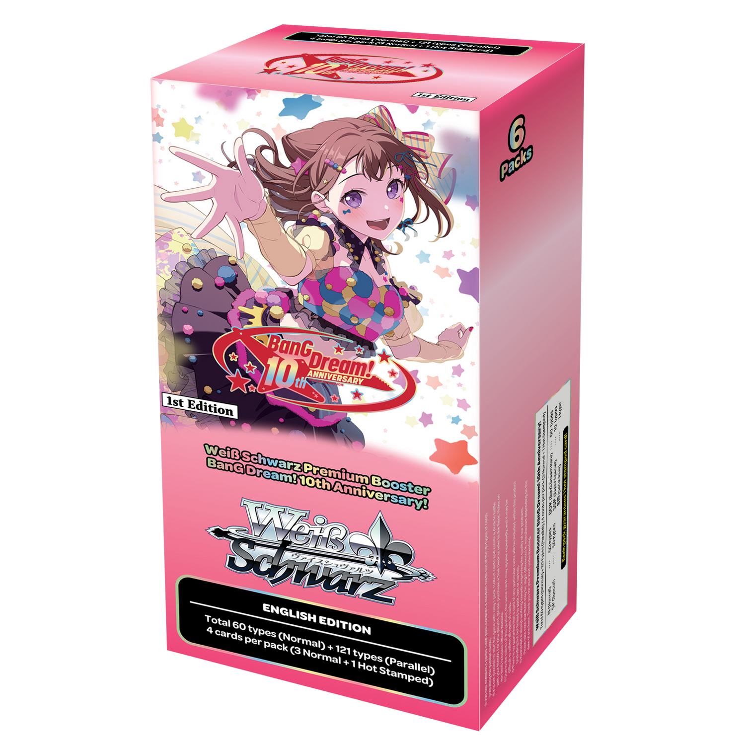 Weiss Schwarz - BanG Dream! 10th Anniversary! - Display Case (30x Booster Boxes)