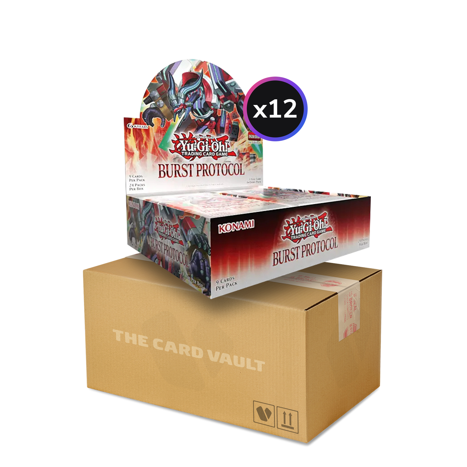 Yu-Gi-Oh! - Burst Protocol - Display Case (12x Booster Boxes) (1st Edition)