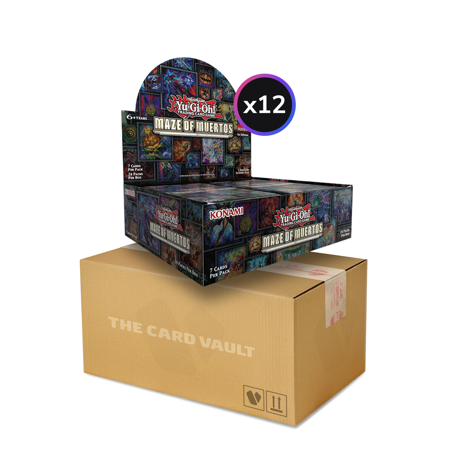 Yu-Gi-Oh! - Maze of Muertos - Display Case (12x Booster Boxes)