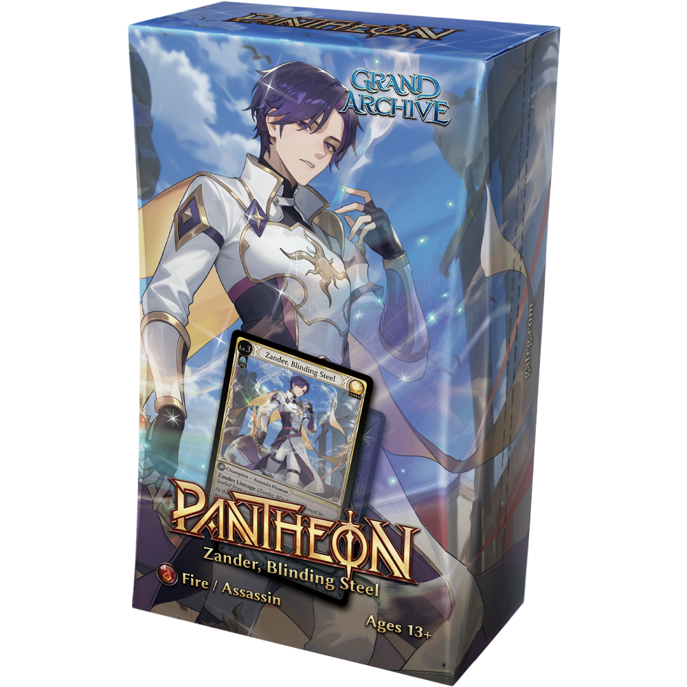 Grand Archive TCG - Radiant Origins - Pantheon Deck - Zander, Blinding Steel