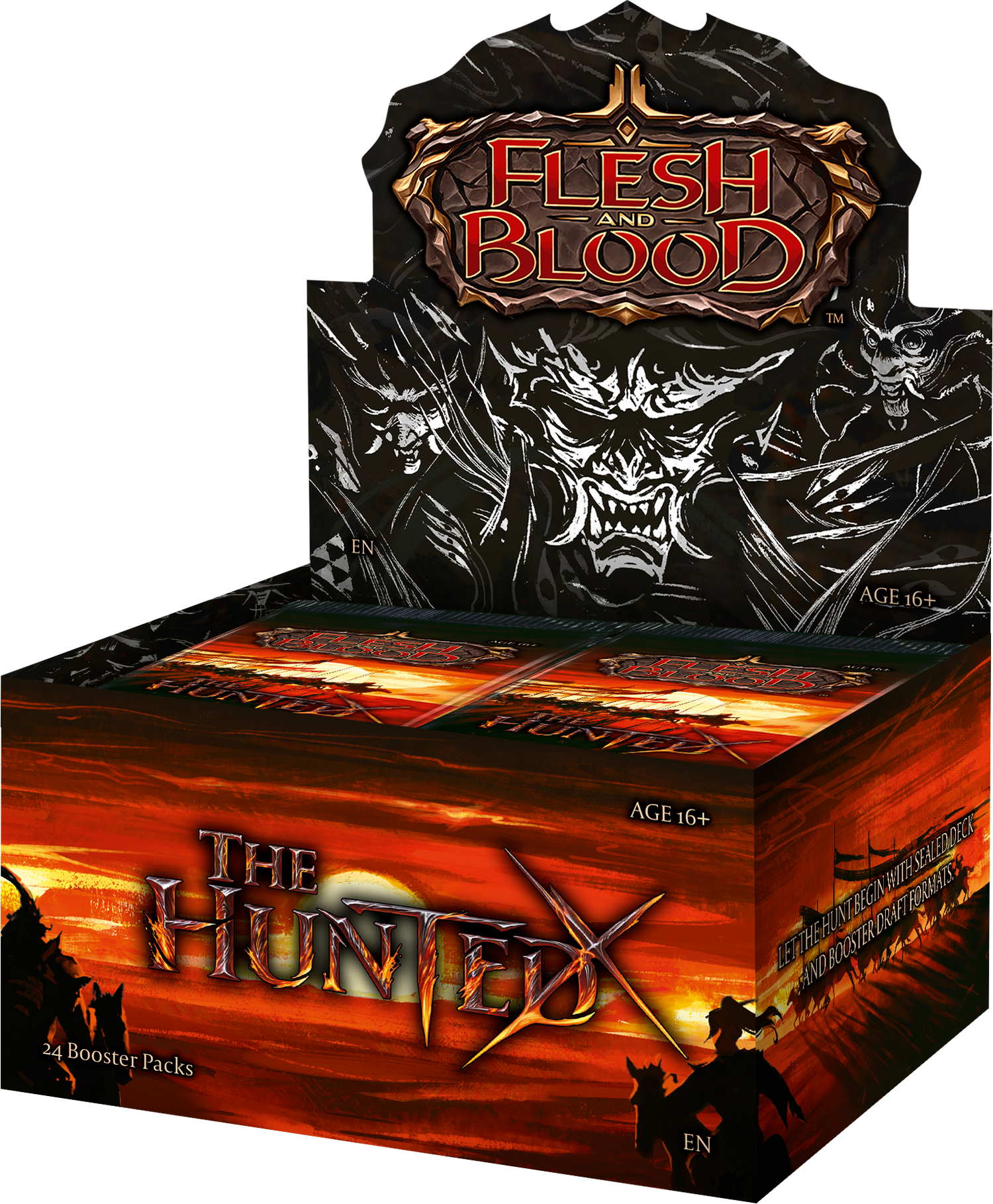Flesh and Blood TCG - The Hunted - Booster Box (24x Packs)