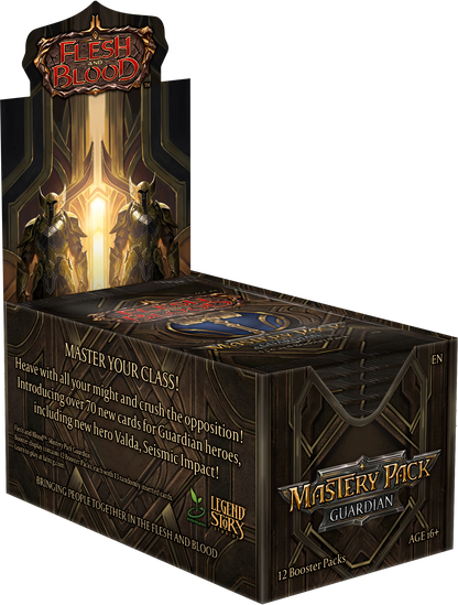 Flesh and Blood TCG - Mastery Pack Guardian - Booster Box (12x Packs)