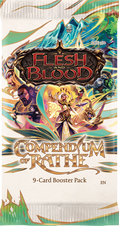 Flesh and Blood TCG - Compendium of Rathe - Booster Box (24x Packs)