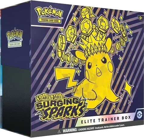 Pokemon TCG - Scarlet &amp; Violet - Surging Sparks - Elite Trainer Box