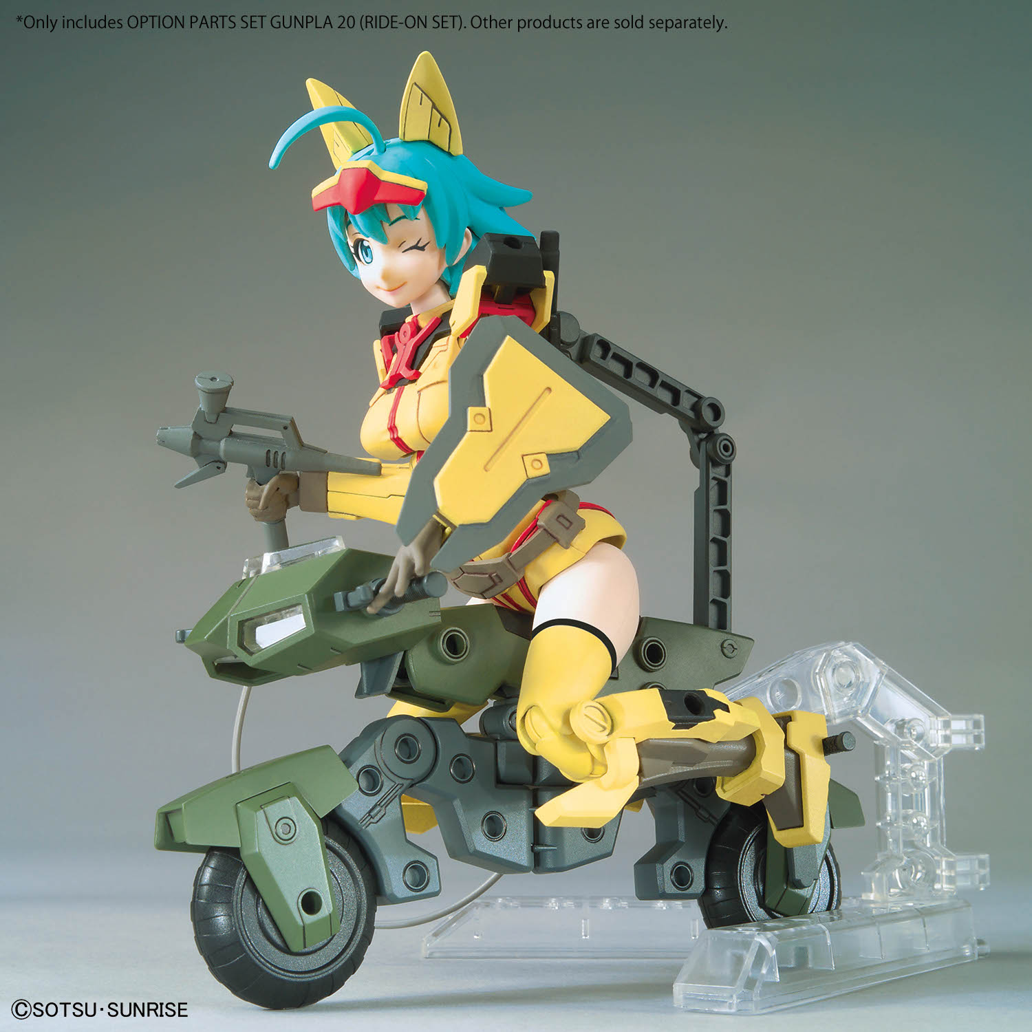 Bandai - Gunpla - Option Parts Set 1/144 - Gundam Build Divers - Gunpla 20 (Ride-On Set)