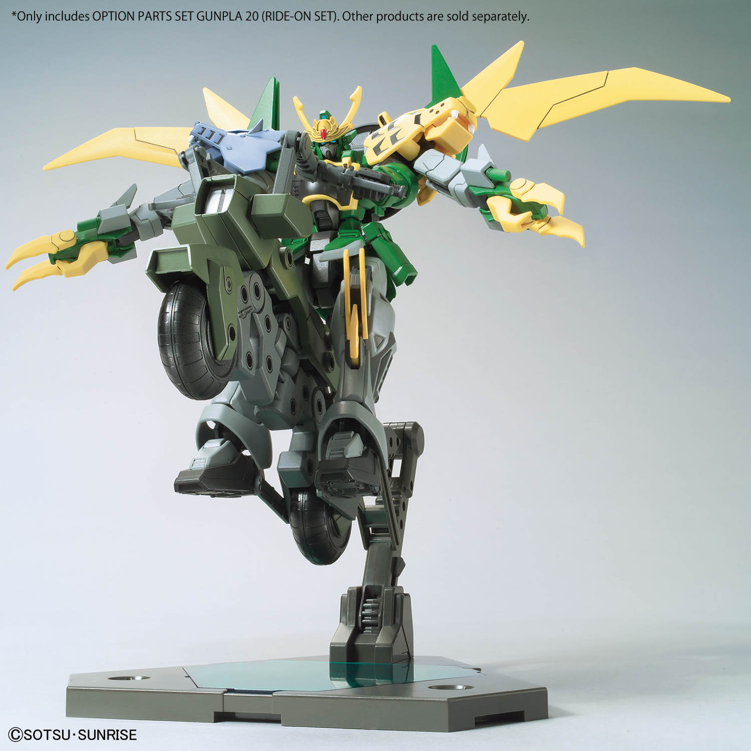 Bandai - Gunpla - Option Parts Set 1/144 - Gundam Build Divers - Gunpla 20 (Ride-On Set)