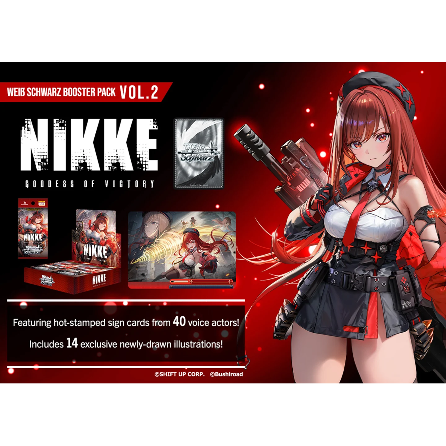 Weiss Schwarz - Goddess of Victory: Nikke Vol. 2 - Booster Box (10x Packs)