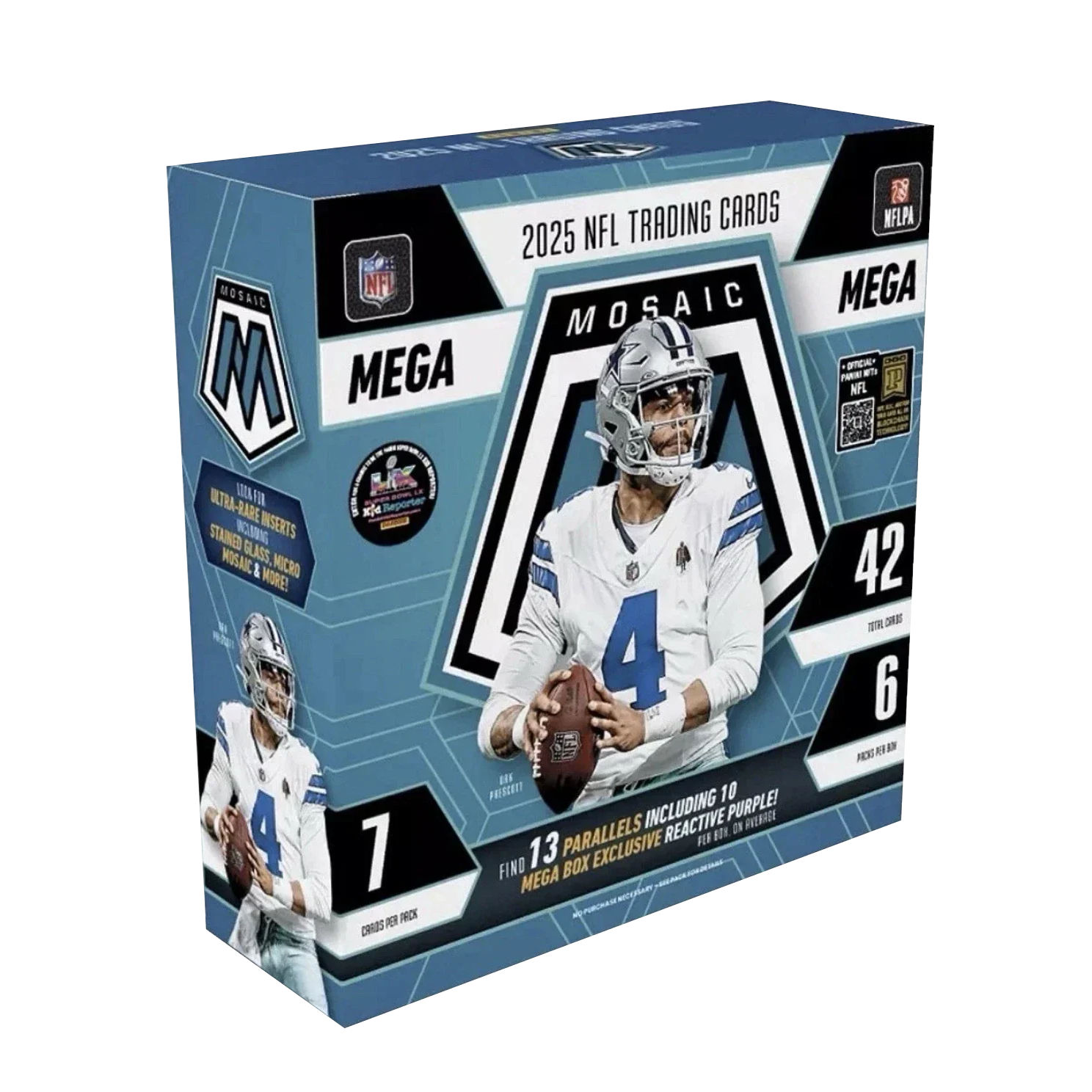 Panini - 2025 Mosaic American Football (NFL) - Mega Box