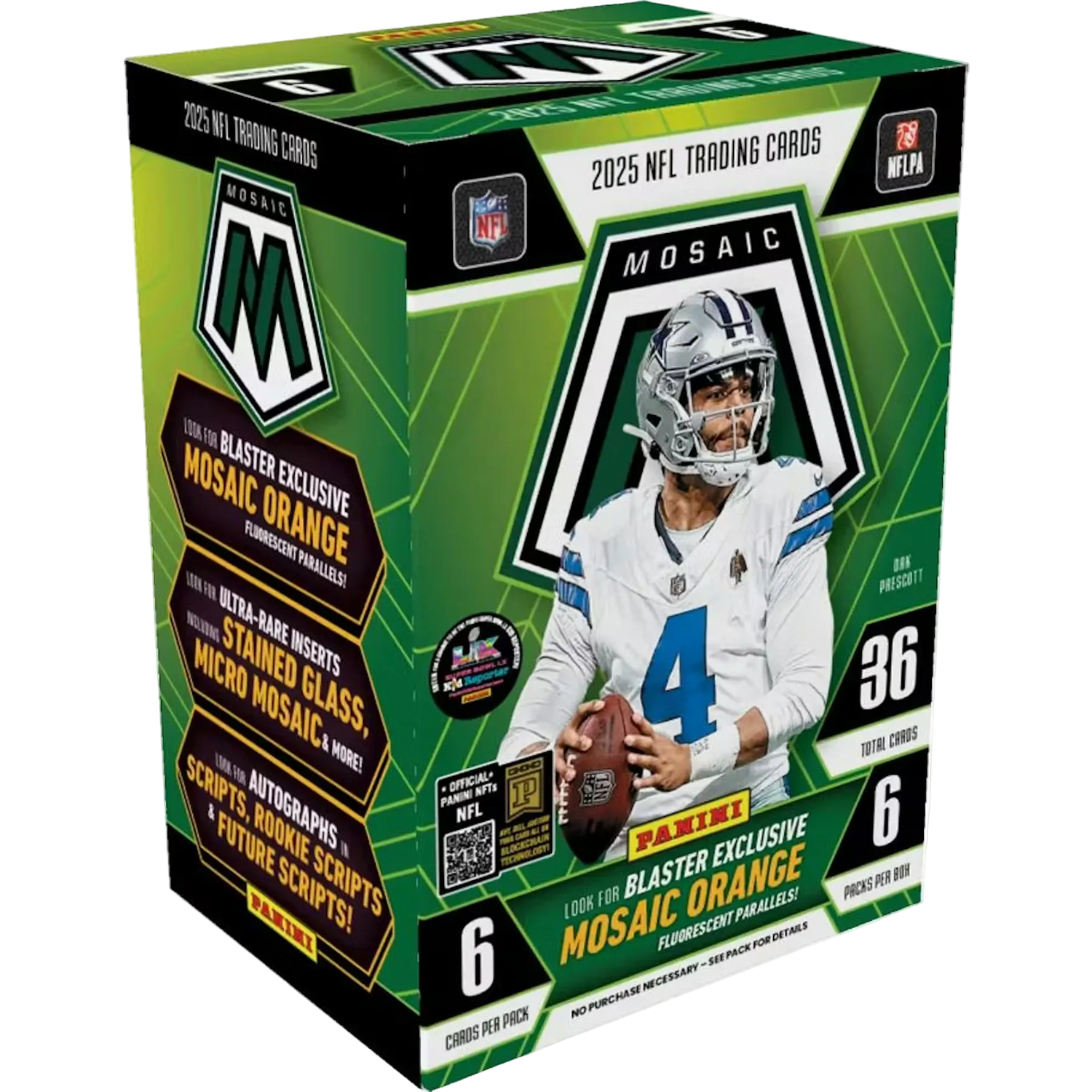 Panini - 2025 Mosaic American Football (NFL) - Blaster Box