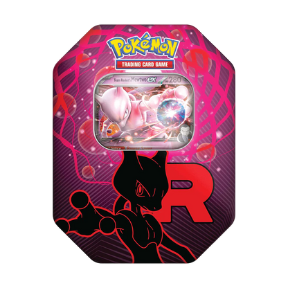 Pokemon TCG - Evolving Powers Collection Box &amp; Team Rocket Tin (Mewtwo) - Bundle