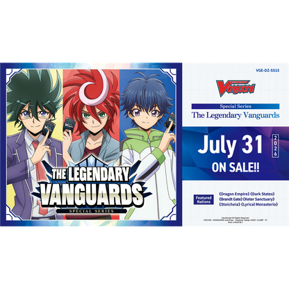 Cardfight!! Vanguard - Special Series 15 - The Legendary Vanguards - Display Case (20x Booster Boxes)