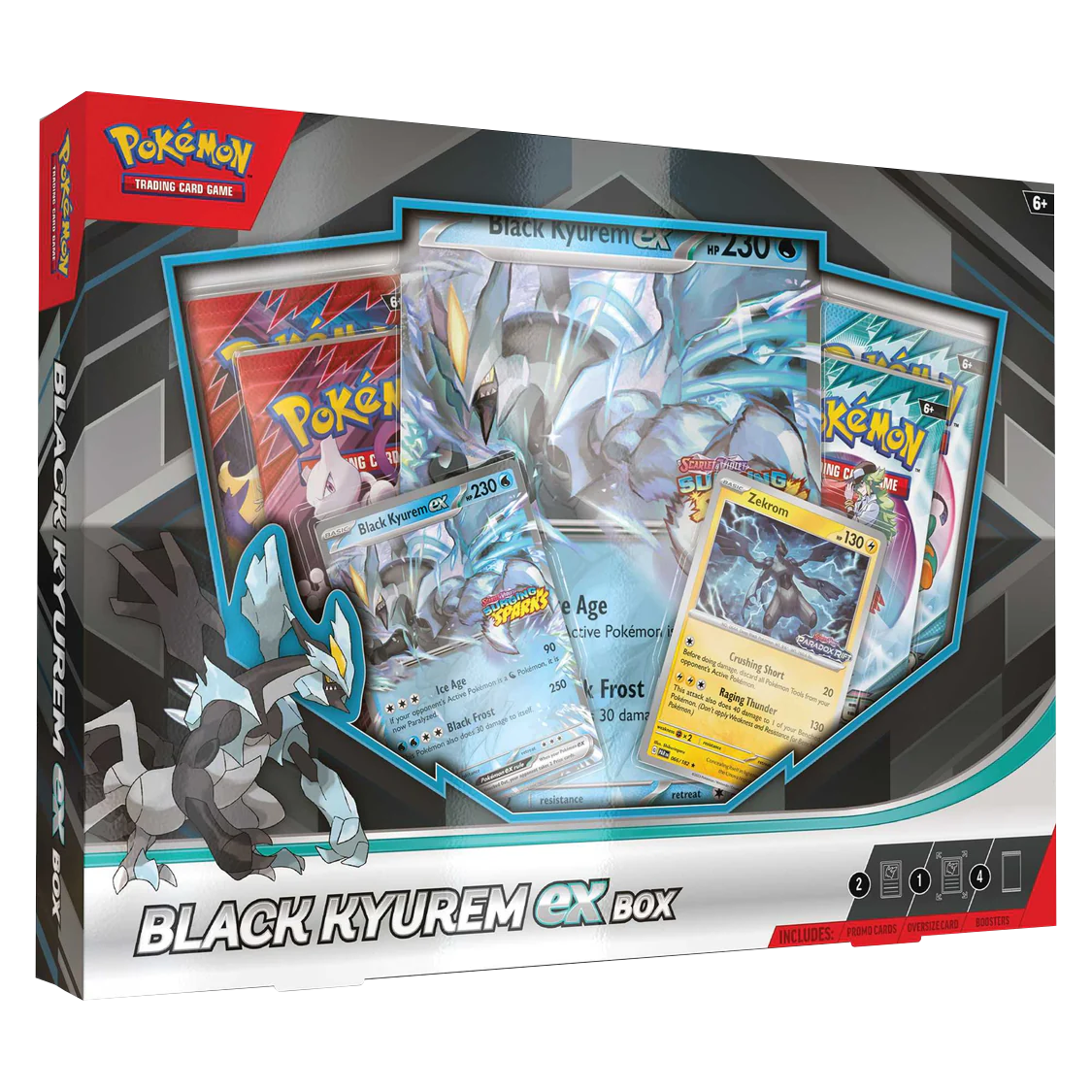 Pokemon TCG - Scarlet &amp; Violet - Black Kyurem ex Collection Box