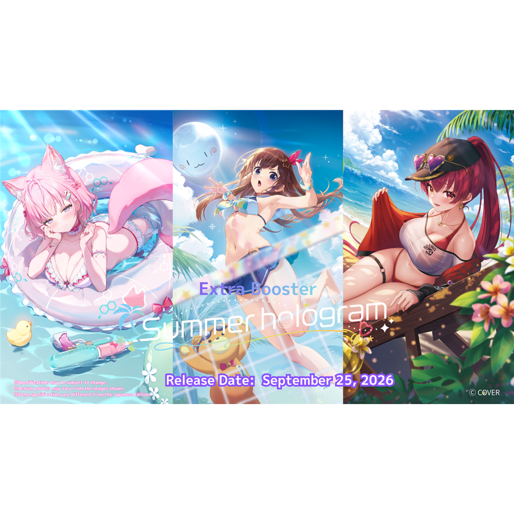 hololive Official Card Game - Extra Booster - Summer hologram - Booster Pack