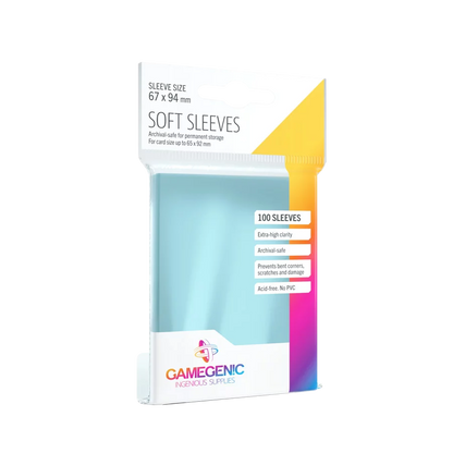 Gamegenic - Standard Soft Sleeves (100pk)