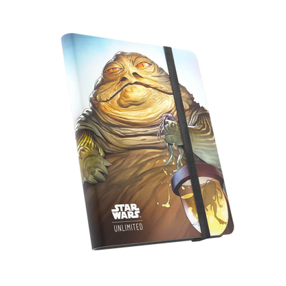 Gamegenic - Star Wars: Unlimited - 18-Pocket Album - Leia Organa &amp; Jabba The Hutt