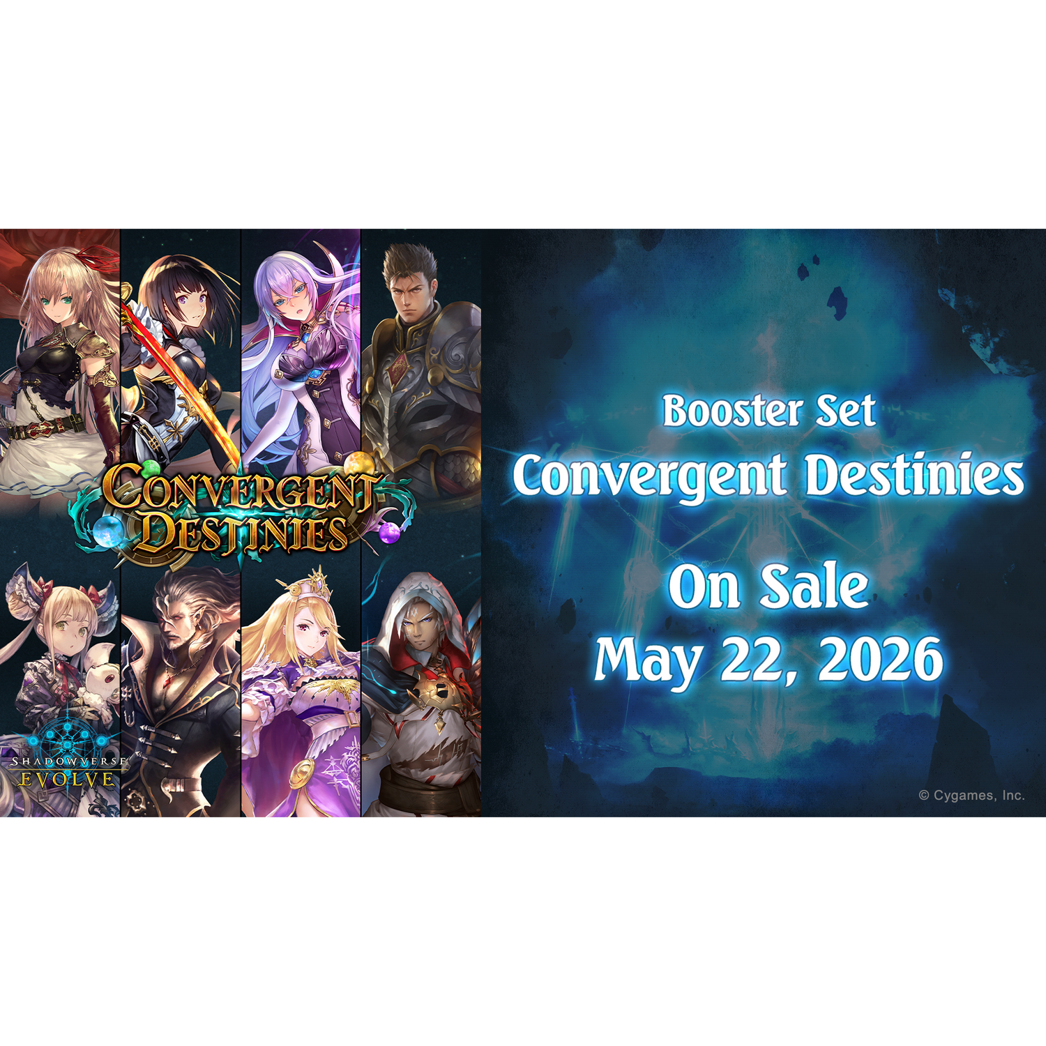 Shadowverse: Evolve - Set 17 - Convergent Destinies - Display Case (20x Booster Boxes)